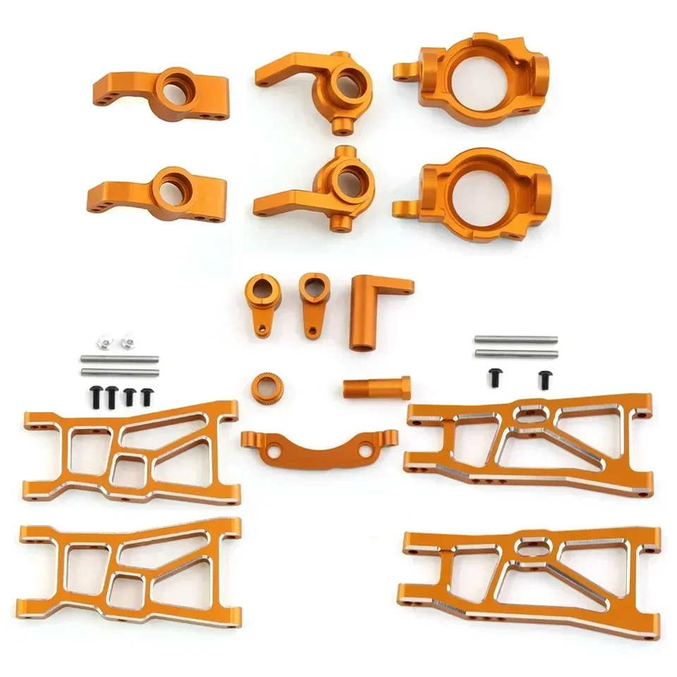 Kovové predné/zadné švihavé rameno Cup/Skupina C-SEAT pre 1/10 RC ZD Racing DBX-10 DBX10 10421-S 9102 Desert Buggy Upgrade Parts