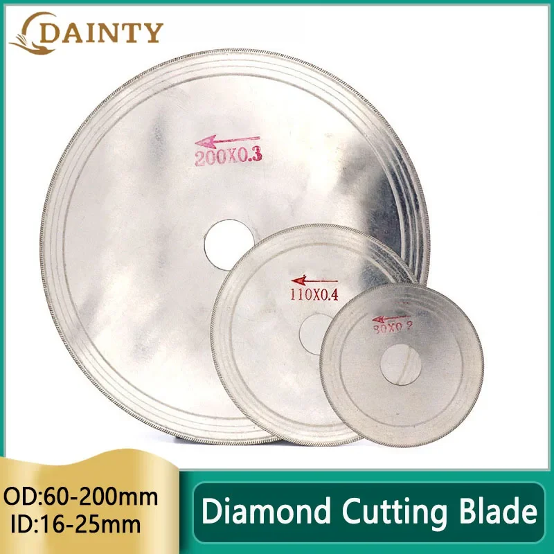 Kovové rotačné príslušenstvo Diamondové brúsenie kolesa šikmé zubné plátky Arrasívne keramické dlaždice nefrit špeciálne leštiace rezanie Blade