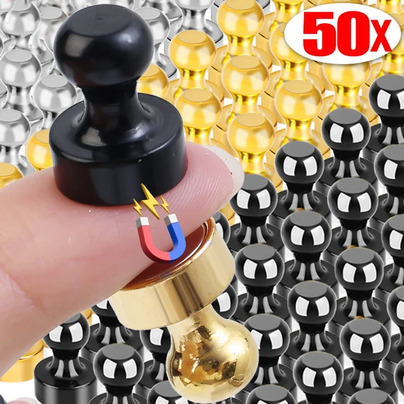 Kovové silné magnetické poslavy Neodymium magnety Tvoriteľstvo chladnička palec magnetu push Pins for Office School Wall Hangers