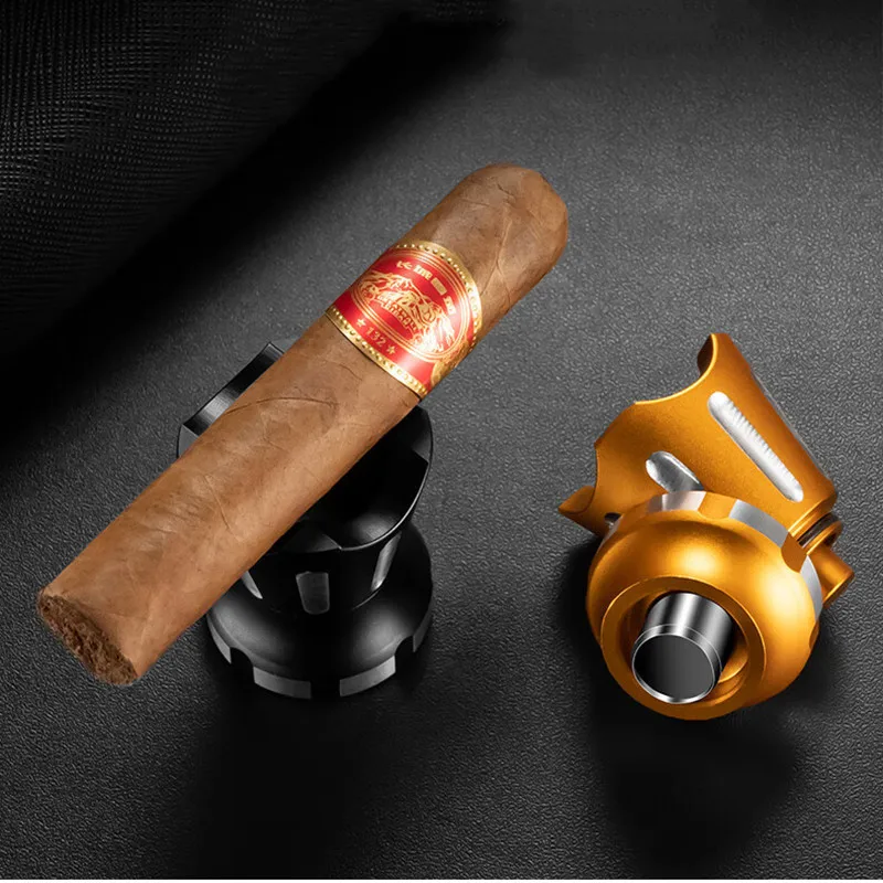 Kovový držiak na držiak cigariet stojan na stojan na popolnice vrecko na cigarety Punč prenosný prenosný dierovač príslušenstva pre dierovače Darček
