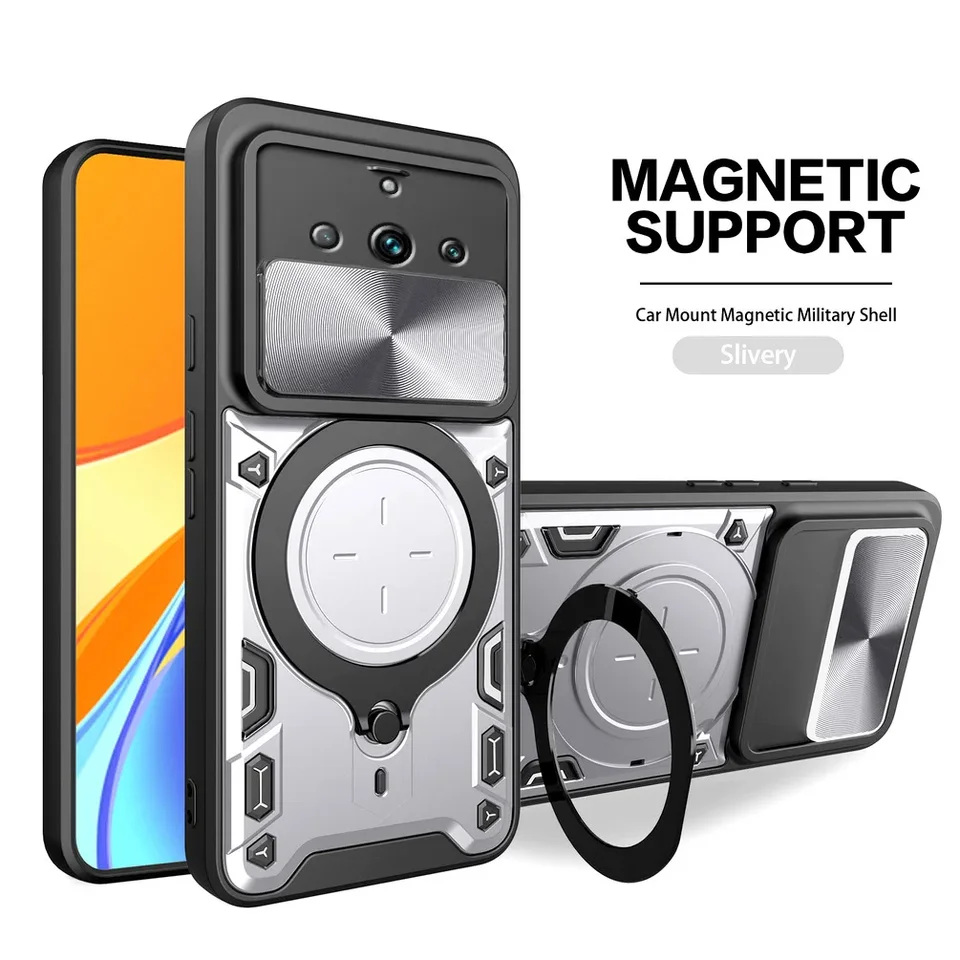 Kovový kovový krúžok Chráni puzdro pre Realme 11 Pro + 11 10 9 8 Realme C55 C35 C33 C31 C21Y C25Y GT 3 Armor Rotačný kryt držiaka