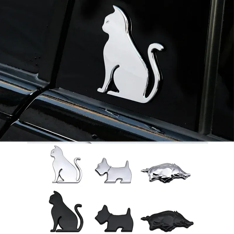 Kovový maznáčik psí psí divoký kanec logo auto bok bokom Emmlem Zadný kmeň odznak odznaku pre Mazda lexus honda Ford Toyota Nissan Kia Audi