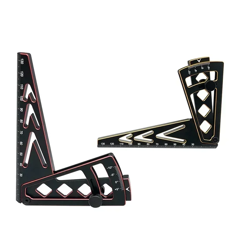 Kovový nastaviteľný pravítko Nastavenie RC VÝSLEDKA A COLE RARD CAMBER 15 stupňov HOND HOND CNC CNC pre 1/8 1/10 RC CAR