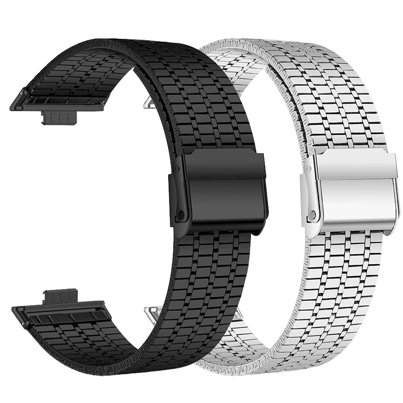 Kovový popruh pre Huawei Watch Fit 3 Zohazdôd z nehrdzavejúcej ocele pre Huawei Watch Fit 3 náramky pre Huawei Watch Fit 3 náramok