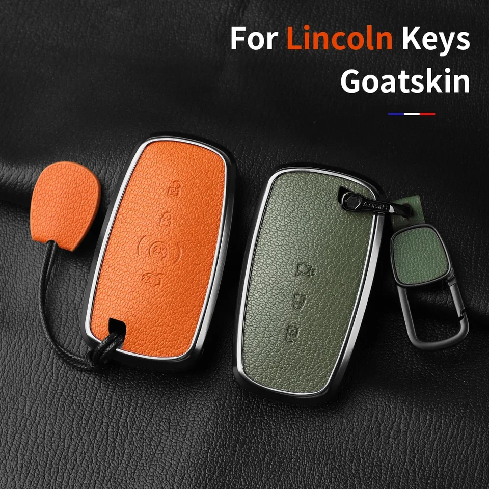 Kovík na kovové a kožené autá Key Case pre Lincoln Continental Navigator Z MKZ MKC MKX Nautilus Aviator Corsair 2017 2018 2018