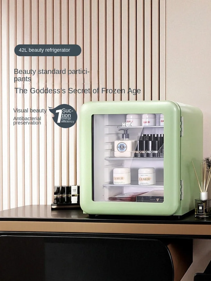Kozmetika chladnička retro malé výrobky na starostlivosť o pokožku Parfume Maska krása krása Špeciál