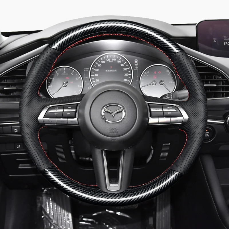 Koža pre Mazda 3 Axela 2020-2023 CX-30 CX30 EV 2023 CX-50 CX50 Ručné šitie automobilu Vnútorné kryt