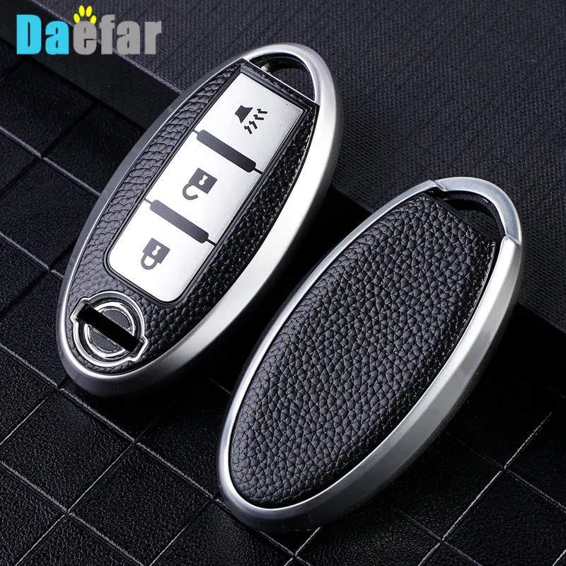 Koža TPU TPU Kľúčový kryt pre nissan Leaf Micra Qashqai J11 J10 X Trail T32 Versa POZNÁMKA HARTOL KEY FOB Cover Príslušenstvo