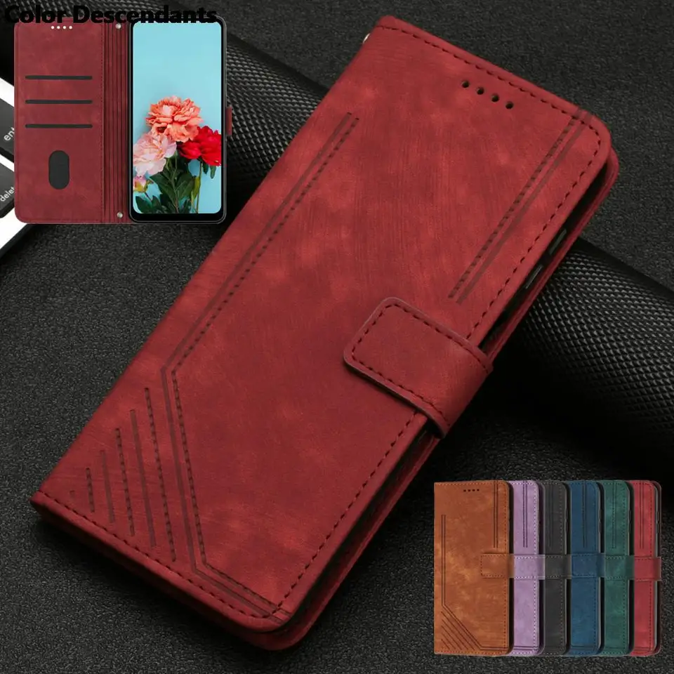 Koža z kože pre kožu pre OnePlus 11 10T Nord CE 3 Lite 2 2T N30 N20 10R ACE PRO 5G Flip Wallet Card Slots Kickstand Cover Cover
