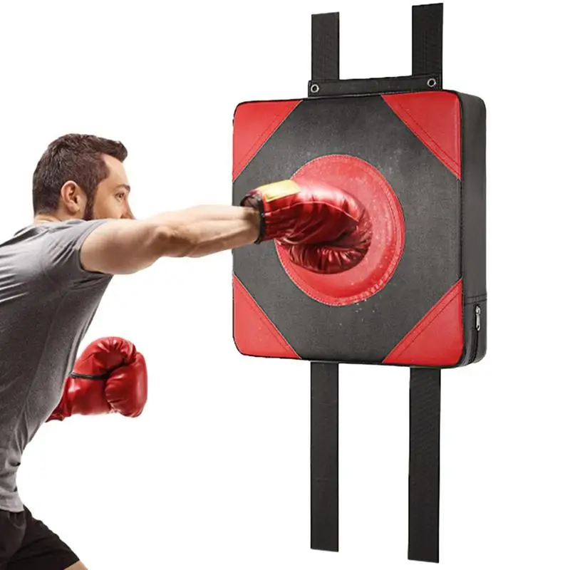 Kožená boxerská stena zaostrenie cieľový box boxu s pieskovým vakom podložkou zvuku na nástenné boxy pre výcvik boxu