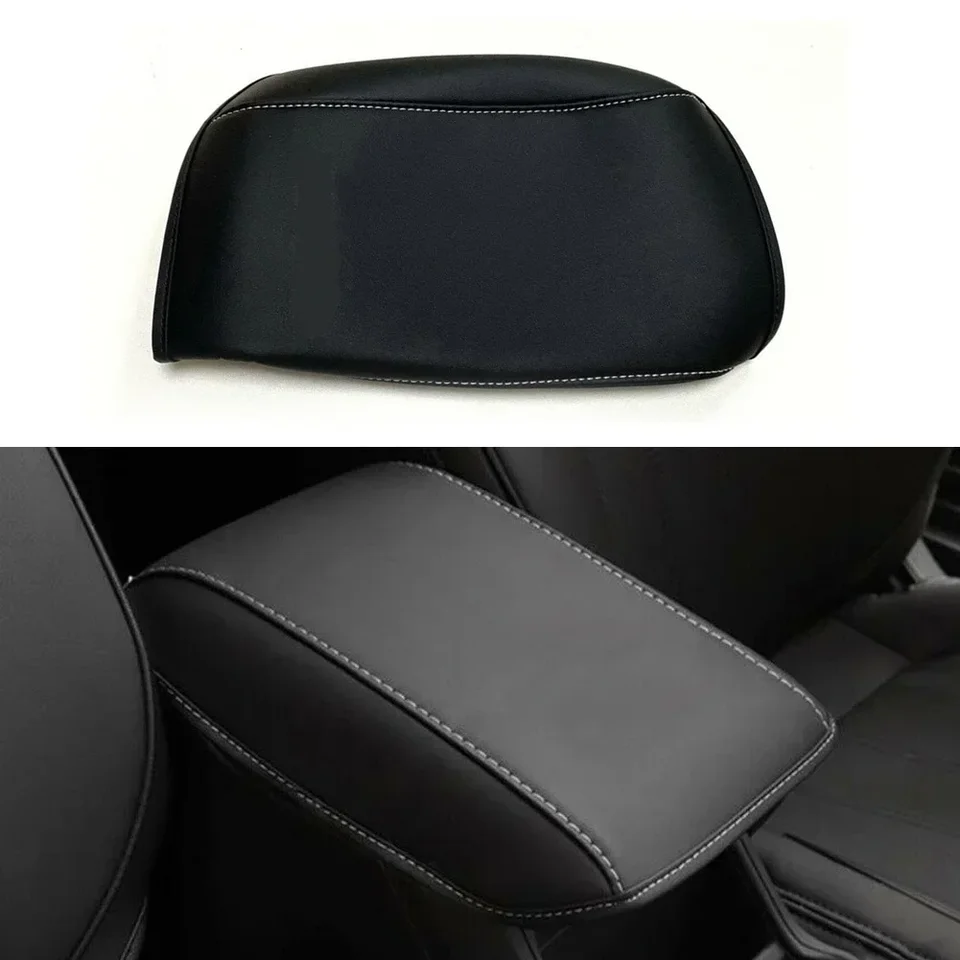 Kožená lakťová skrinka pre kryt Subaru Forester 2019-2020 Iba kryt Cover Console Cover Orst Console Iba lakťová skrinka