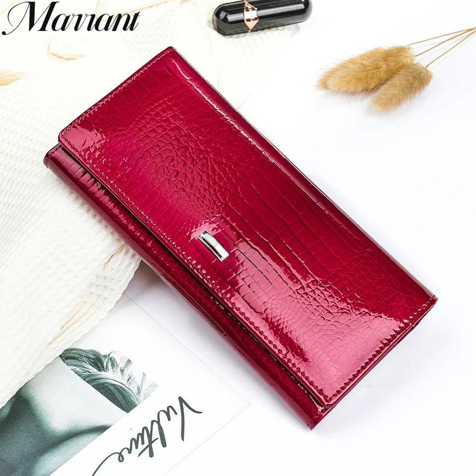 Kožená peňaženka kabelka Carteras para Mujer Mujeres dlhá karta držiteľa kariet pre ženy ruky zips porte monnaie femme Dames