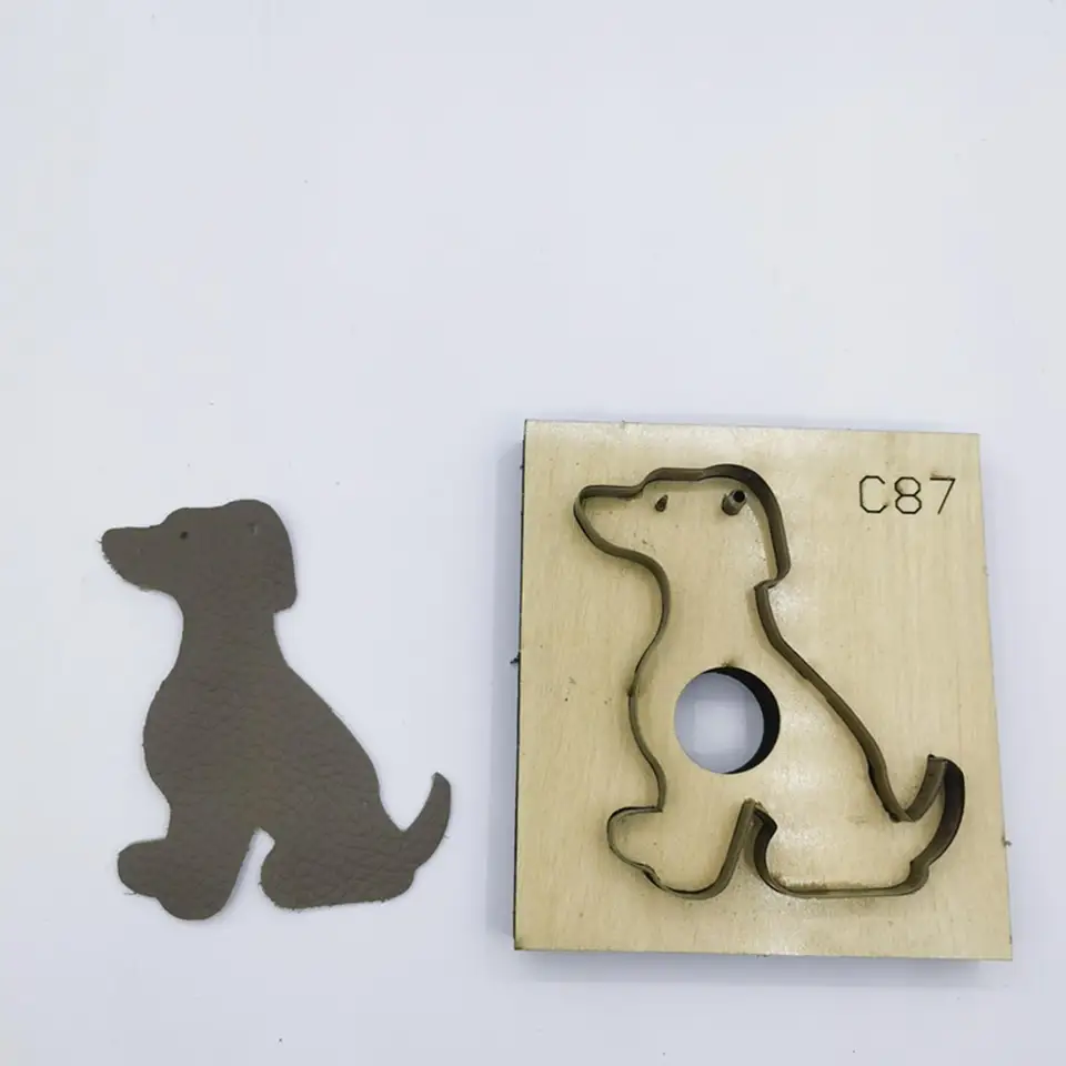 Kožená rezná matá Diy robustná dierovacia šablóna pre štartovací krajčír domov