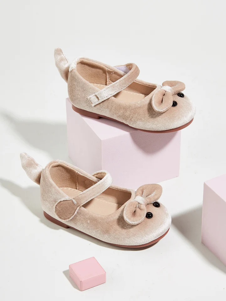 Kožené topánky pre dievčatko, detské ploché topánky, detské neformálne ploché topánky, Motýľová princezná Sweet 2024 Spring Brand