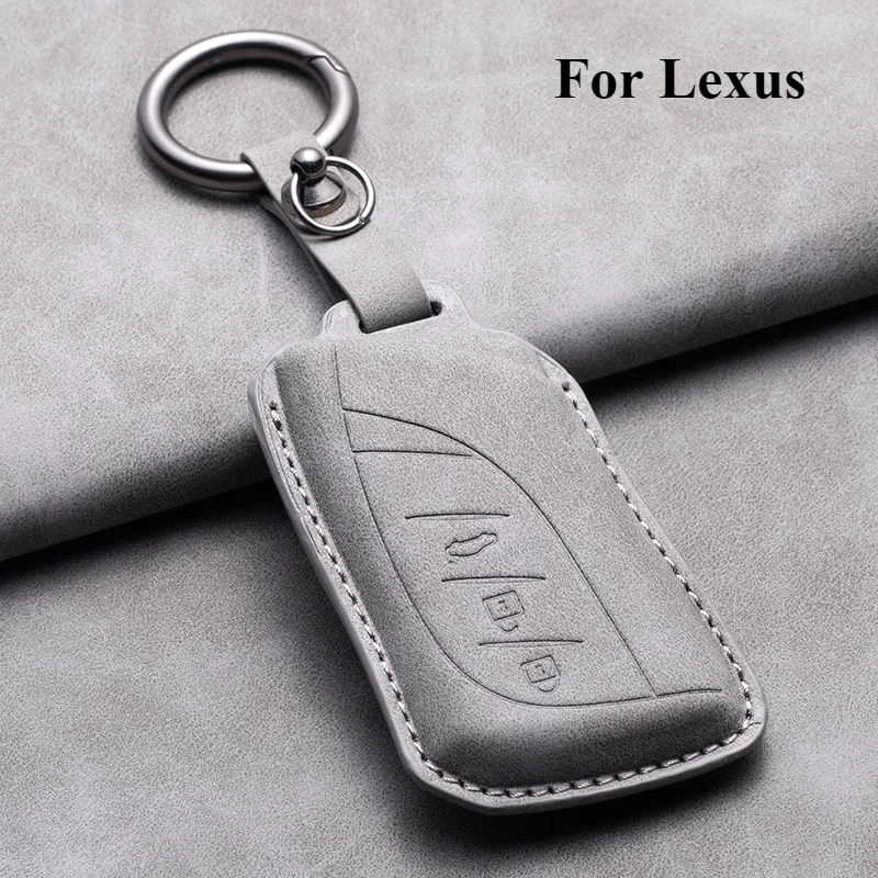 Kožený držiak puzdra na kľúče od auta pre lexus nx je rx es gx lx ls ux GS 200 260 300 350 NX200 NX300 RX350 ES300 Kľúčové príslušenstvo