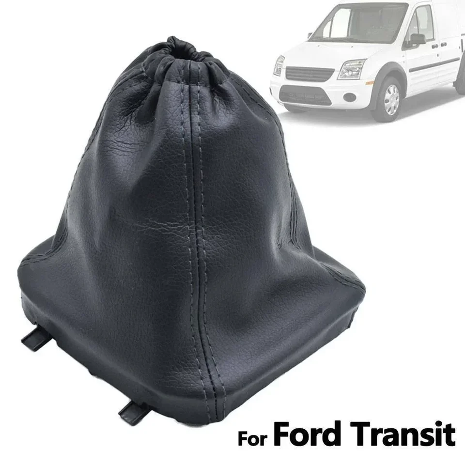 Kožený gombík na gombík Gaiter Gaitor Boot Cover pre Ford pre Transit for Van Mk7 2006-2014 Automobilový interiérový príslušenstvo