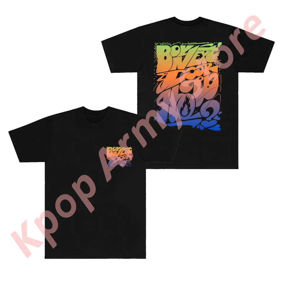 KPOP BoyNextdoor Ako tričká MERCH NOVÉ LOGO TEE Summer Ženy Men módne príležitostné krátke rukávy
