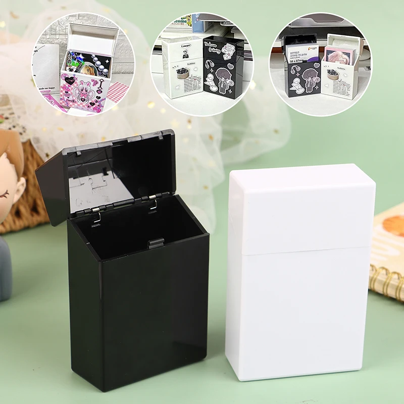 KPOP Idol Photo Card Storage Box Pop-Up Typ Game Control Collect Organizátor Krabičky Prenosné obaly