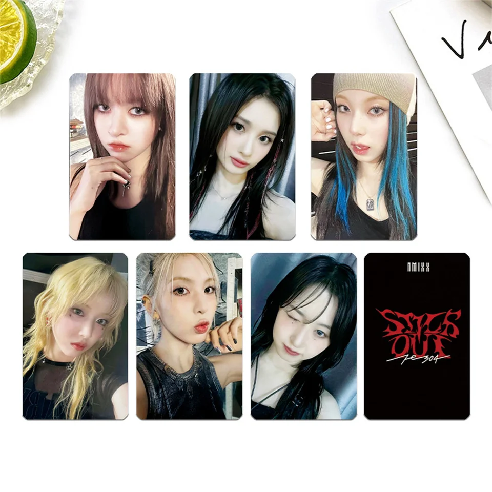 KPOP NMIXX Photocard Album Photo Lomo Card Lily Haewon Sullyoon Bae Jiwoo Kyujin Random pohľadávky fanúšikov darčekov