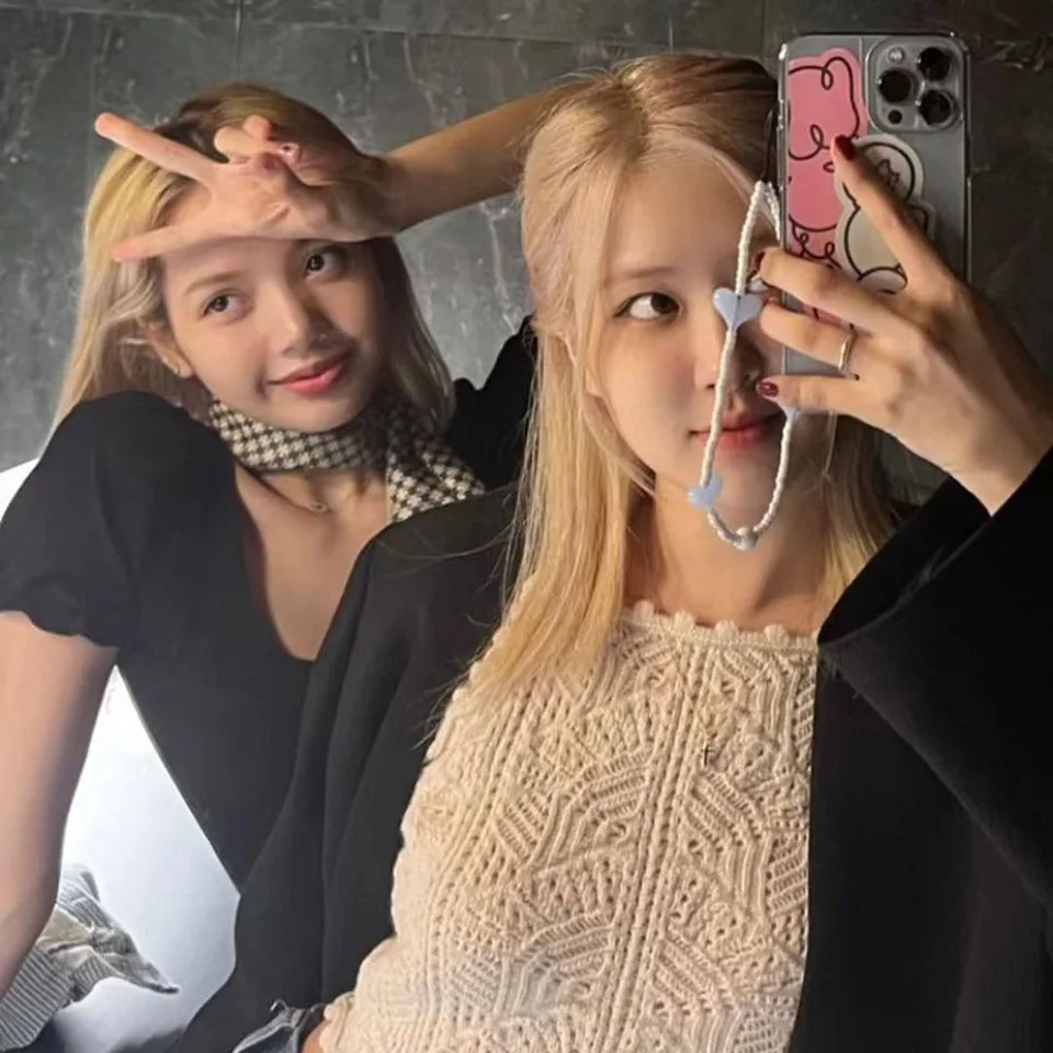 KPOP srdcový telefón kúzlo remienok veľkoobchodné telefónne reťazce korálky mobilné šnúrky pre dámske doplnky pre mobilné telefóny