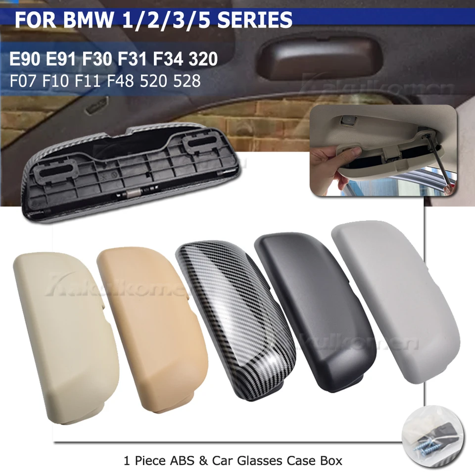Krabica na okuliare pre autá pre BMW 1/2/3/5 Series E90 E91 F30 F31 F34 320 328 F07 F10 F11 F48 520 528 X1 X3 X5 Vysoko kvalitné diely