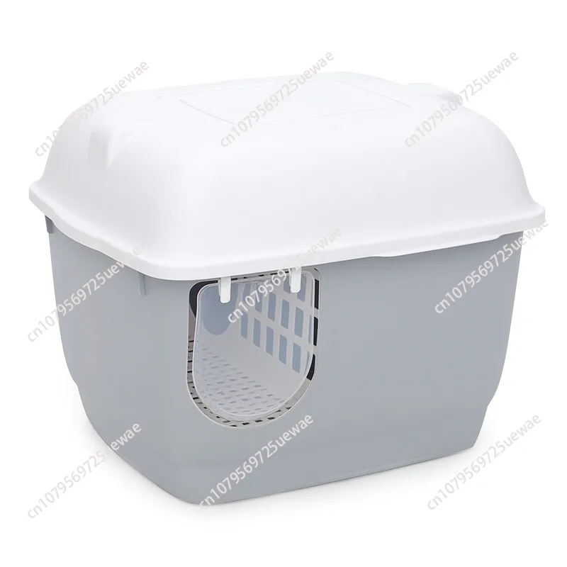Krabica na podstielku s mačkou Veľká kapacita podstielky s kapacitou s krabičkami s chodbami Pet Pan Supplies pre mačky a mačiatka Splash Proof Lovery