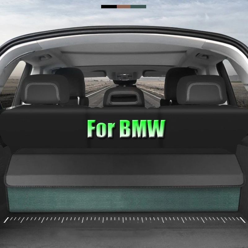 Krabica na vlastné kožené autá Organizátor Krabica Veľká kapacita kmeňa Storage Bag pre BMW F10 F15 F16 F25 E39 E90 F30 x1 x3 x4 x5 x6 x7
