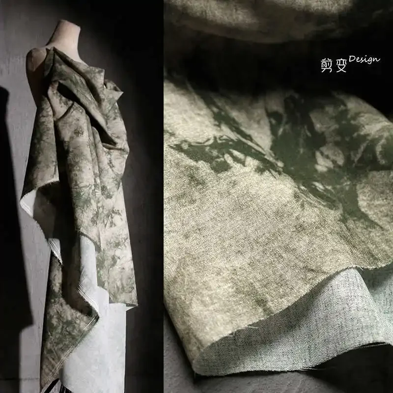 Kravata zafarbená tkanina kreatívny odev Návrhár oblečenie na šitie tkanina Cotton Polyester DIY Handrička pre glukomer
