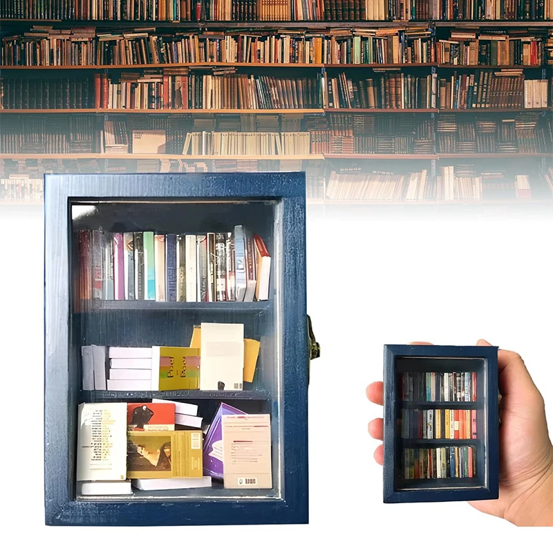 Kreatívna anti-úzkosť knižnice Miniatúrne knihy Zodpovedné boxy Gift Shake Away Your úzkostná bábika Dary Darčeky