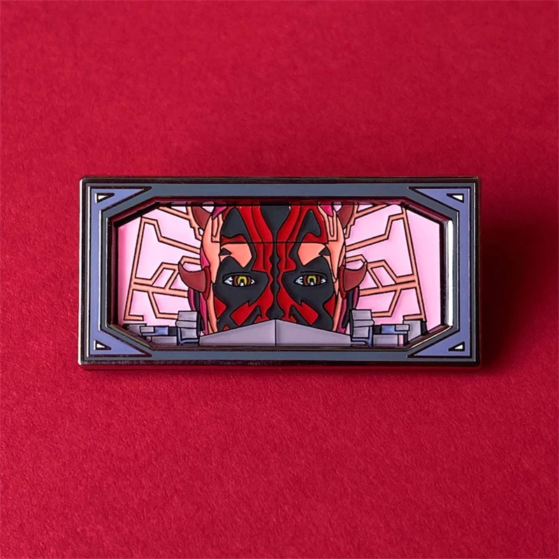 Kreatívna komiksová kniha Warrior Character Darth Maul Smalt Badge Broš