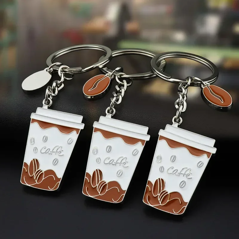 Kreatívna módna káva prívesok Metal Keychain Darček pre BMW M Power E36 E46 E90 E60 F30 F34 F15 F18 F01 G20 G21 G31 G38 G60