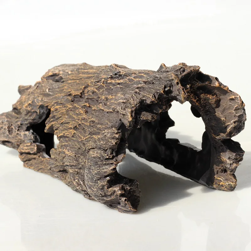 Kreatívna stromová jaskyňa ryby cynička crawler akvárium krajina dizajn únikový dom