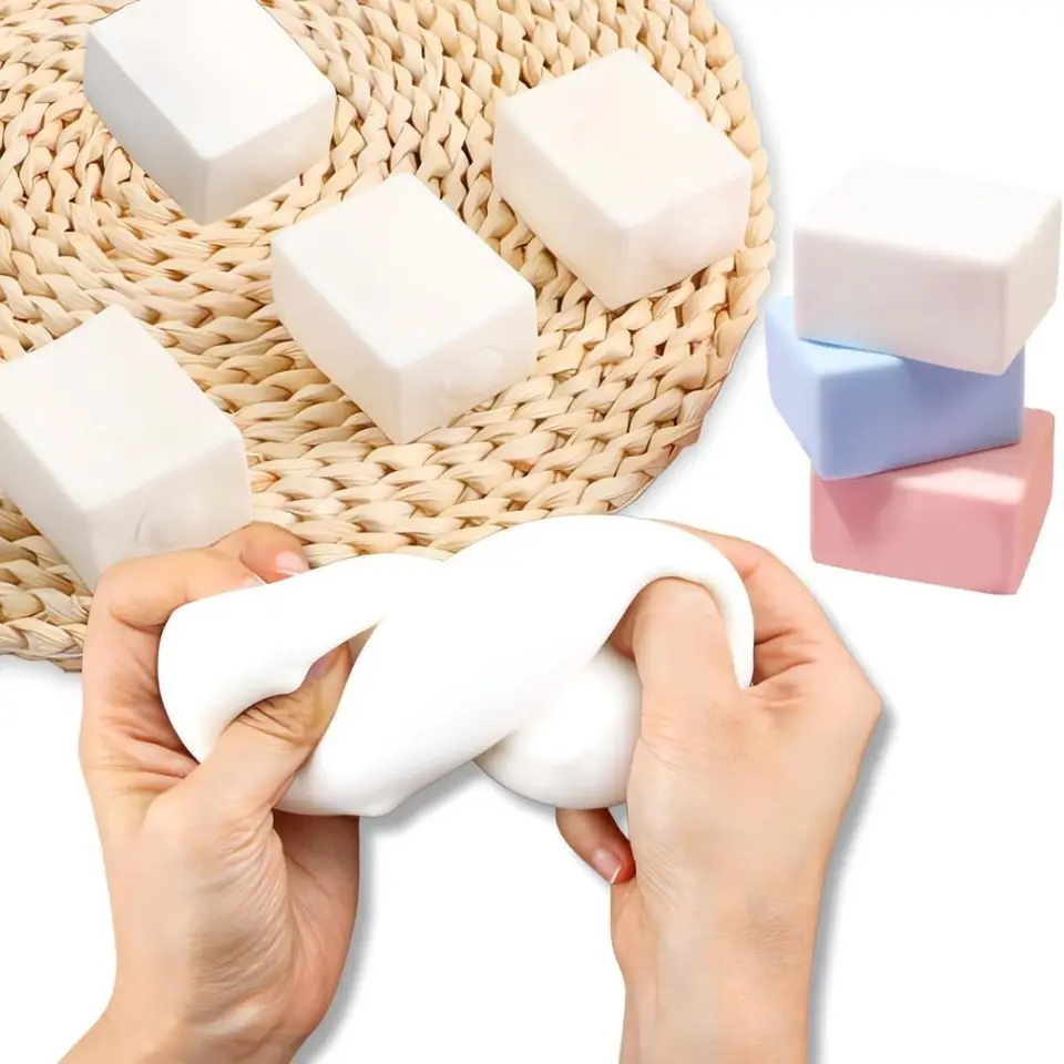 Kreatívna úľava úzkosti TOFU Stresové gule TOFU Tvar Dekompresie Senzorické ťahanie Stretch Gall Fidget Hračky Dospelí a deti