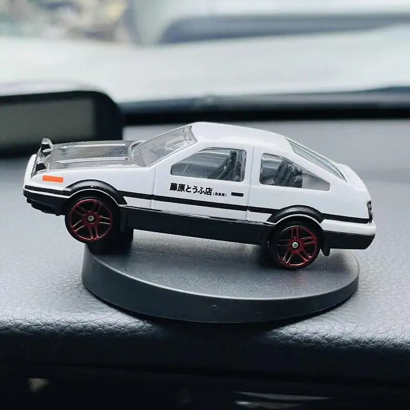 Kreatívne AE86 Drift Rotujúce automatické otáčanie gyroskopu zliatiny automobilu Model Interiérové ​​centrum Console Dekoratívne ozdoby vianočné darčeky