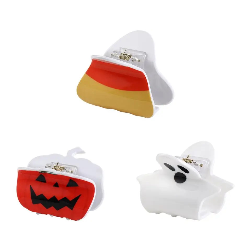 Kreatívne halloween tekvicové vlasové pazúry tekvica Kórejský štýl duchovný klip klip klip klip na vlasy
