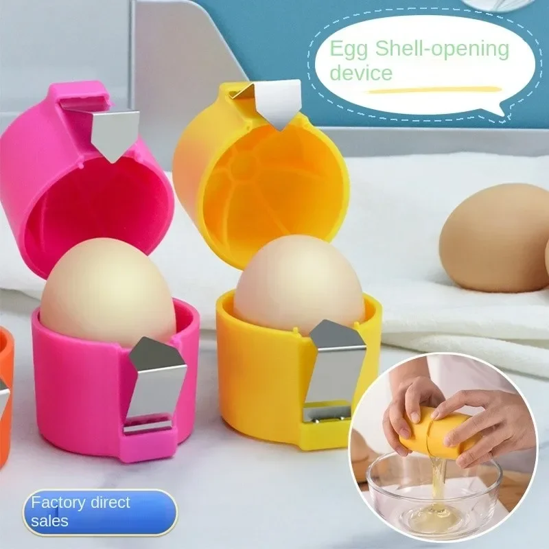 Kreatívne vaječné škrupinové otvárač vajec SHELLATRATROR NIE SPRESKÉ RUKY VACK Cracker Nástroj kuchyňa Essentials