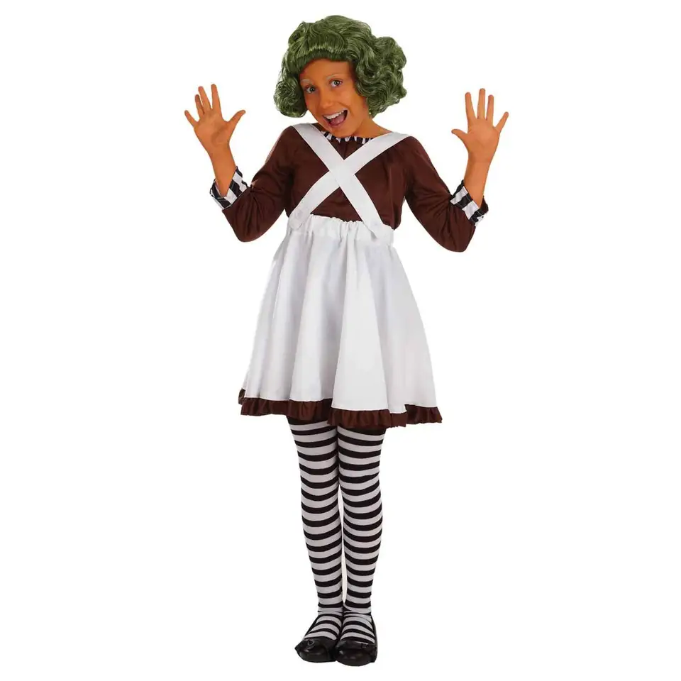 Kreslená postava Charlie Cosplay čokoládová továreň továrenský oblek kostým narodeniny oslava chlapec Halloween