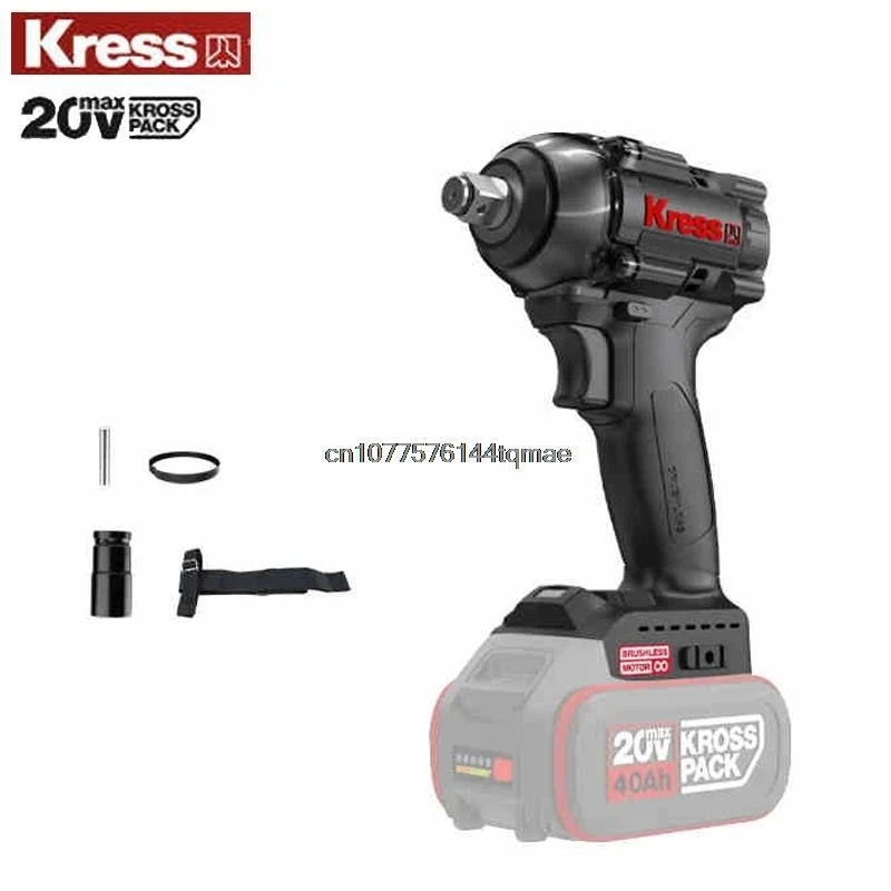 Kress Ku272 bezdrôtový nárazový kľúč 400nm 2700RPM 3500 bpm