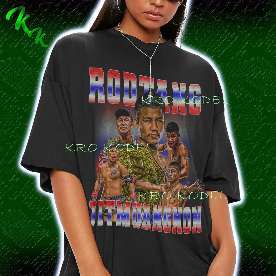 Kro Kodel Tshirt Vintage Sport košeľa Muay Thai tričko Muaythai Tshirt Rodtang Tirt Rodtang Tshirt Rodtang Tee KR1102