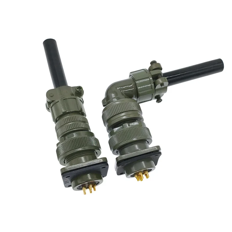 Kruhový konektor MIL STD MS3102A 14S-2 14S-5 14S-6 MIL-C 5015 Vojenské špecifikácie konektorov MS3106 MS3108 Plug & Socket & Socket