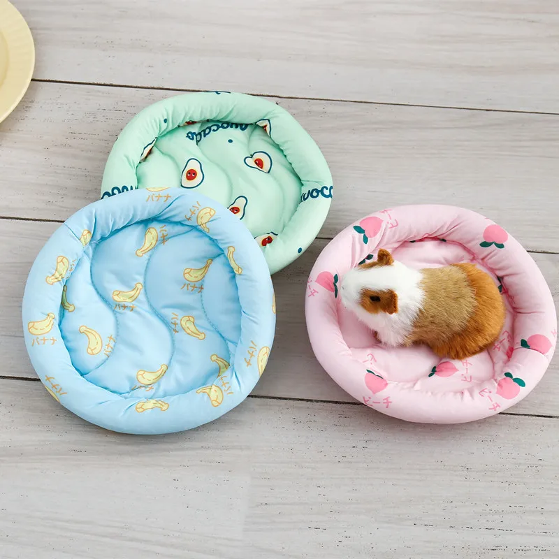 Kruhový škrečok posteľ pohodlnú spánkovú podložku podložka pre hedgehog veveričky myší Potkany Cavia činítko malé zviera Soft