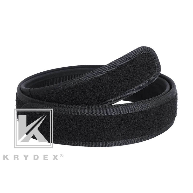 Krydex Bucklecs Inner Liner Belt 1,5 palca S - XXL taktika nylonová slučka Vnútorná vložka Vnútorná slučka BEL BK Hunting Shooting Accessories