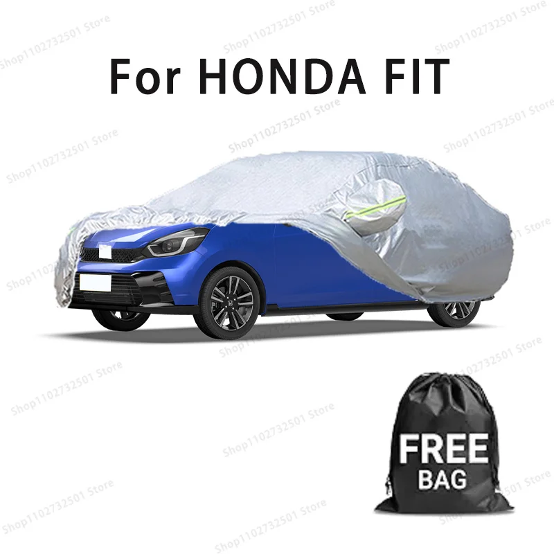 Kryt automobilu pre Honda Fit Full Cover Felloprope Cover Ochrana krytu škrabancov odolné v oblasti automobilov