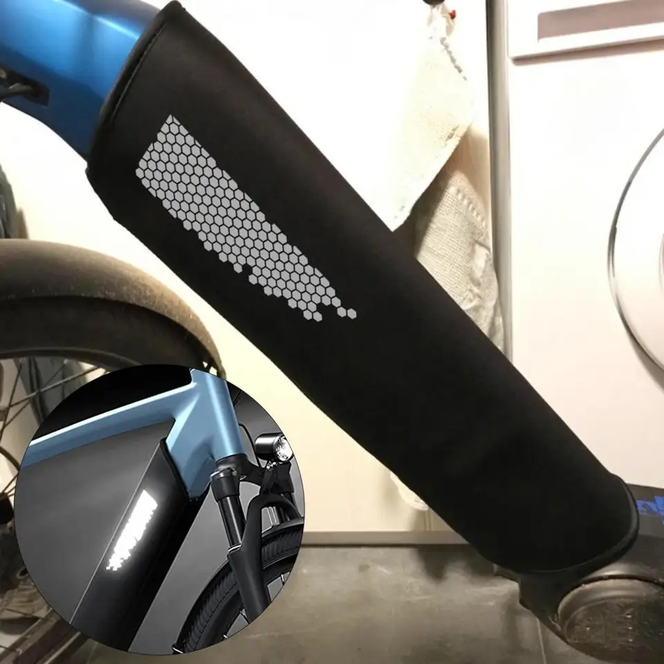 Kryt batérie na bicykli Vodotesná reflexná ochrana batérií Neoprénové elektrické bicykel batériu na jazdu