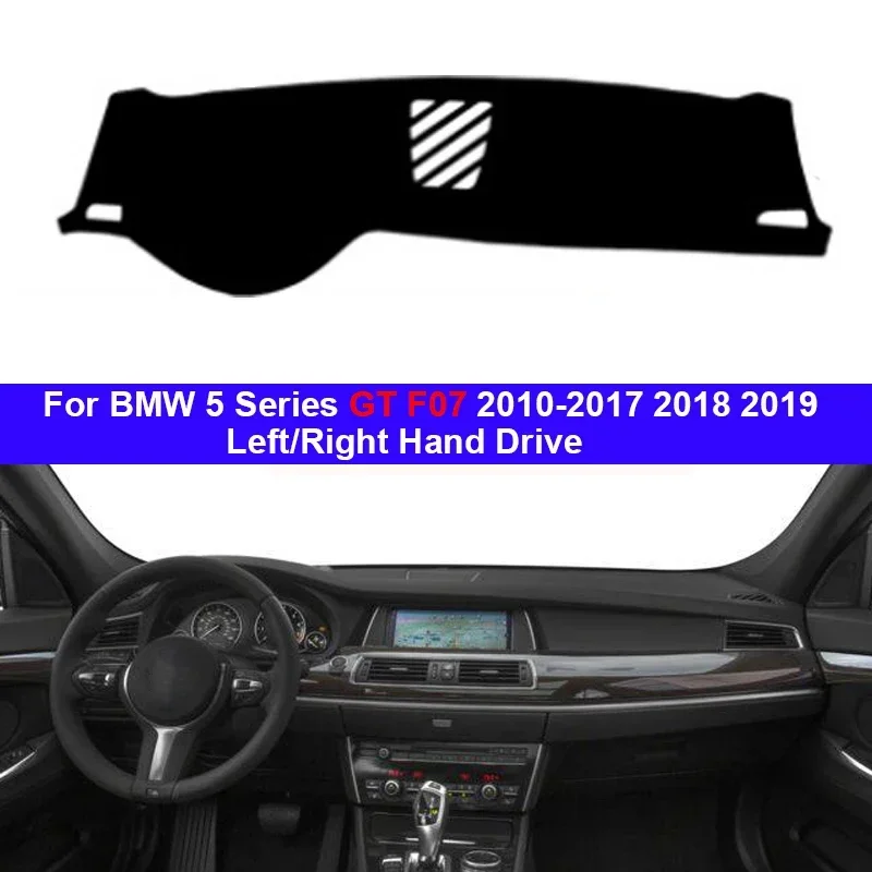 Kryt Dash Dash Dash Mat Carpet Cape pre BMW 5 Series GT F07 2010 - 2019 528i 535i 550i LHD RHD 2018 2017 2016 2016 2015 2014