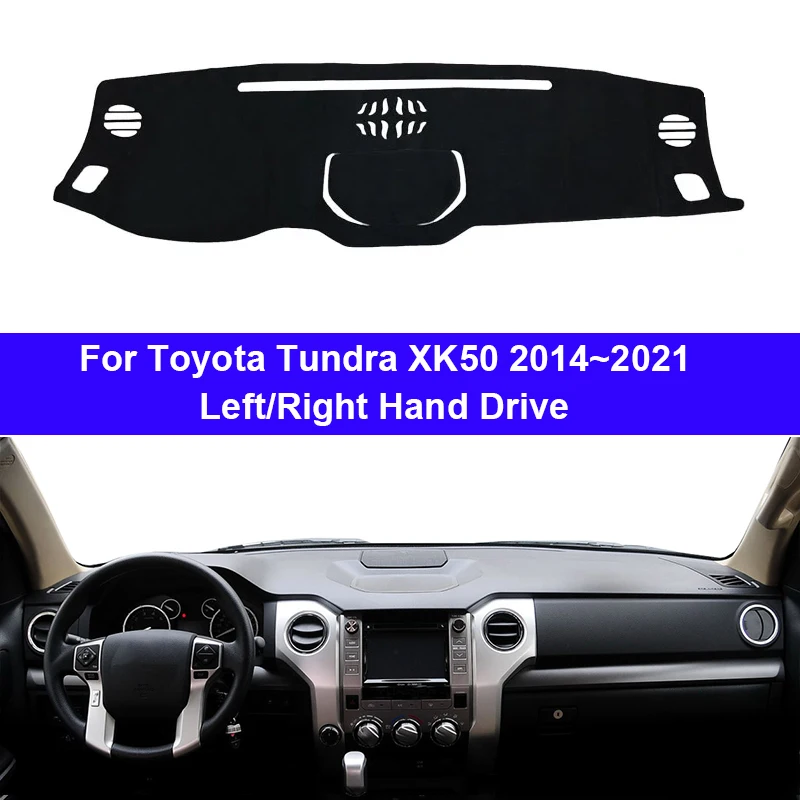 Kryt Dashboard Cons pre toyota Tundra XK50 2014 - 2021 Facelift 2015 Protector Carpet Dashmat Sun -Shade Accessories 2020 2019