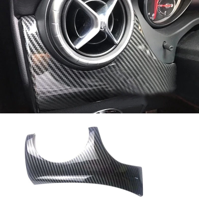 Kryt dekorácie vodiča na karbonové vlákno pre auto pre Mercedes-Benz GLA CLA A200 A200 A220 2015 2016 2016