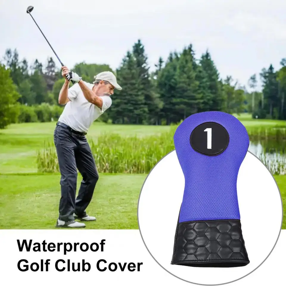 Kryt golfového dreva hlavy masívne farebné golfové kryt