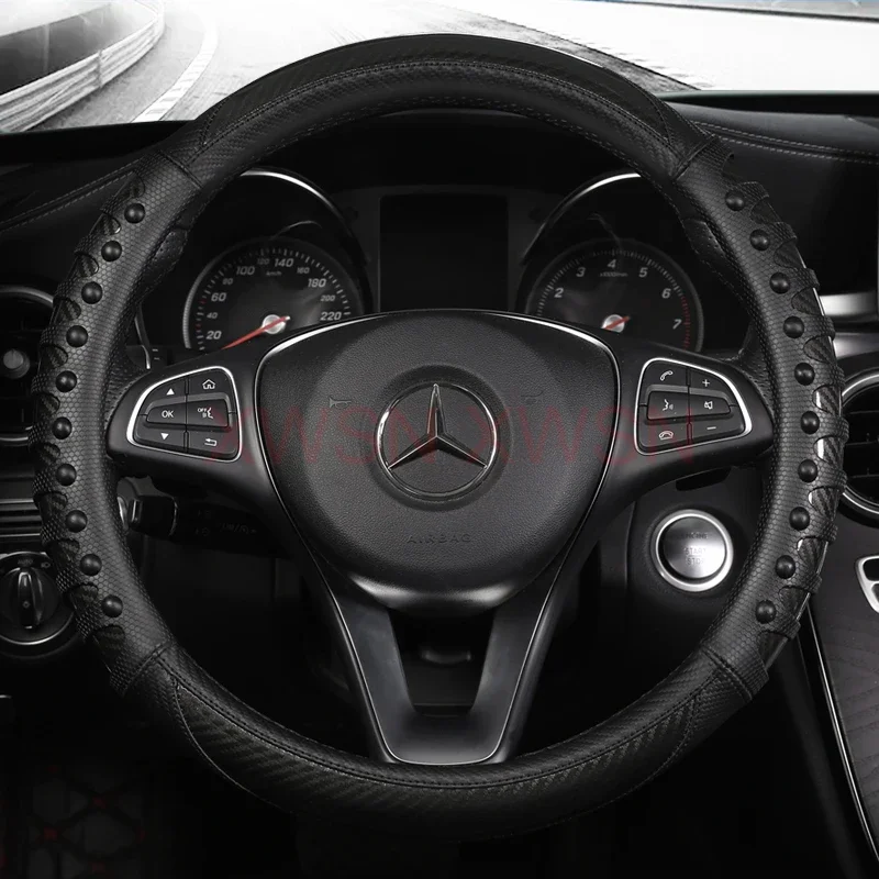 Kryt kože volantu z mikro vlákien pre BMW 3 Series E21 E30 E36 E46 E90 E91 E92