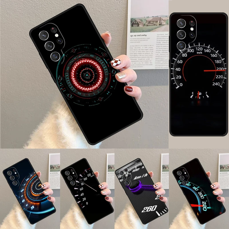 Kryt krytu telefónu pre rýchlosť vozidla pre kryt telefónu Samsung Galaxy S24 Ultra S21 S22 Ultra S8 S9 S10E Poznámka 10 plus poznámka 20 Fe S23